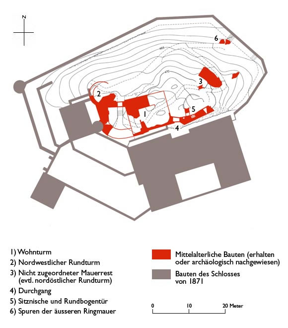 Grundriss Neu-Habsburg